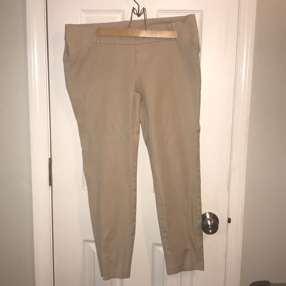 Old Navy Side Panel Maternity Pixie Pants